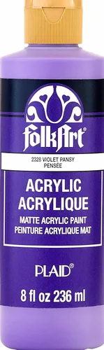 Miniatura 25 de FolkArt Pintura acrílica, 8oz, hoja de acebo