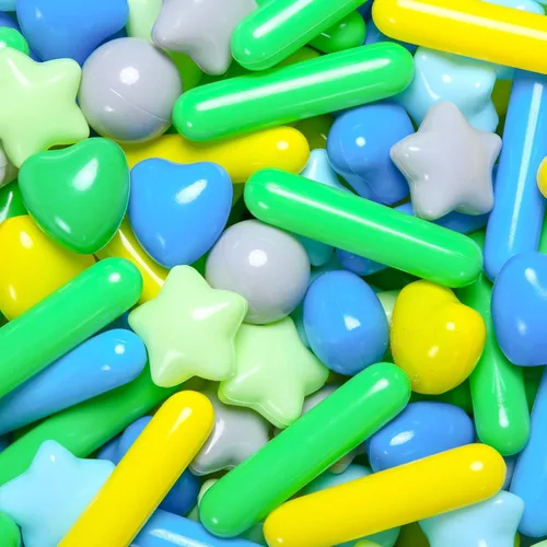 Miniatura 14 de Bolas para piscina de bolas STARBOLO para niños pequeños - 200 bolas coloridas para piscina de bolas a prueba de aplastamiento, bolas de plástico