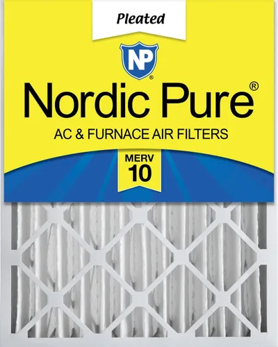 Miniatura 36 de Nordic Pure 12 x 24 x 4 (tamaño real: 11 1/2 x 23 3/8 x 3 5/8) de carbono puro plisado para reducción de olores Merv 8, filtro para horno, 1 paquete