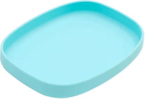 Miniatura 12 de Bumkins Plato de succión para niños pequeños y bebés, cubierta de plato con agarre dividido para bebés y niños, destete guiado por el bebé