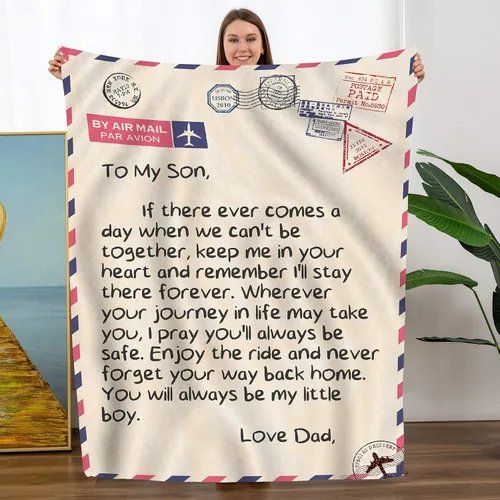 Miniatura 32 de TURMTF Manta personalizada con foto para mamá de hija e hijo, regalos de boda personalizados para ella, él, pareja, esposa, marido, novia, novio