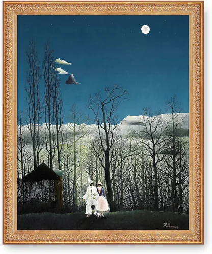 Miniatura 317 de A&T ARTWORK Campo de trigo con cipreses de Van Gogh Las reproducciones de arte clásico mundial, impresiones en lienzo giclée para decoración