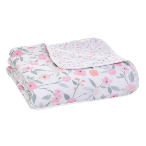 Miniatura 10 de aden + anais Manta de muselina 100% algodón orgánico para bebé, ropa de cama de cuna para recién nacidos y niños pequeños, cobija de guardería