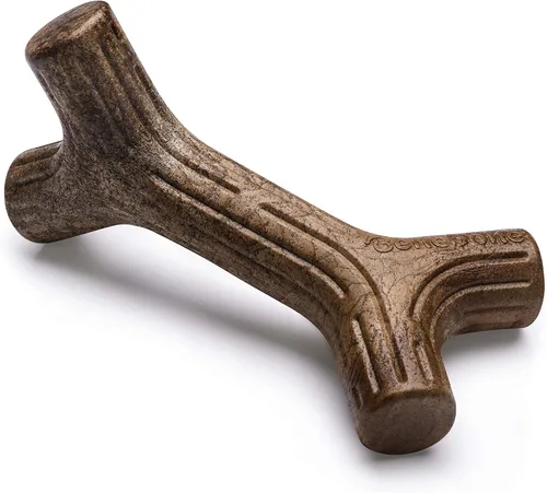 Miniatura 32 de Benebone Bacon Stick - Juguete masticable duradero para perros masticadores agresivos, tocino real, fabricado en Estados Unidos, mediano
