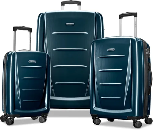Miniatura 46 de Samsonite Winfield 2 Equipaje rígido con ruedas giratorias, Carbón vegetal, Grande de 28 pulgadas, a cuadros