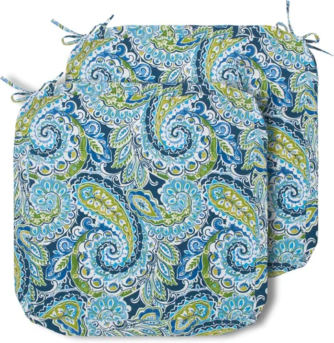 Miniatura 12 de Magpie Fabrics - Funda para cojín de banco de patio 48x18x3 pulgadas, ¡SIN inserto! Funda de repuesto para sofá biplaza al aire libre resistente al