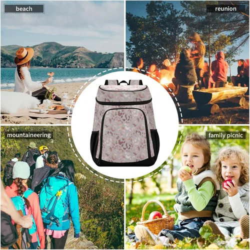 Miniatura 7 de Cooler Backpack Insulated Waterproof Leak Proof Beach Cooler Bag Lightweight Lunch Picnic Camping Backpack Cooler for Men and Women