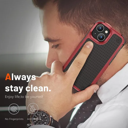 Miniatura 8 de Funda diseñada para iPhone 14 Plus, regalo 2 en 1, protección contra caídas de grado militar, resistente a prueba de golpes, para iPhone 14 Plus