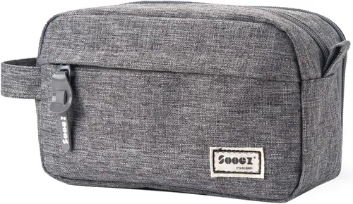 Miniatura 16 de Sooez Estuche para lápices original de alta capacidad, bolsa grande para lápices, estuche organizador para bolígrafos, suministros estéticos