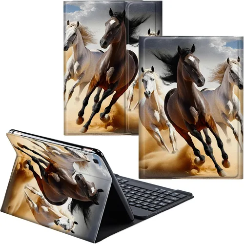 Miniatura 94 de Funda para Samsung Galaxy Tab S6 Lite 2022/2020 Teclado inalámbrico desmontable y cubierta de cuero PU Funda protectora para Samsung Galaxy Tab S6