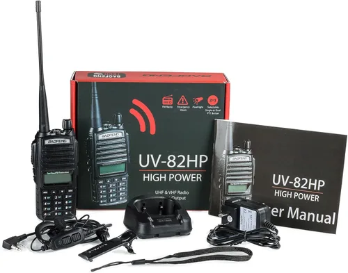 Miniatura 3 de Radio de banda dual de alta potencia BaoFeng, Negro estándar