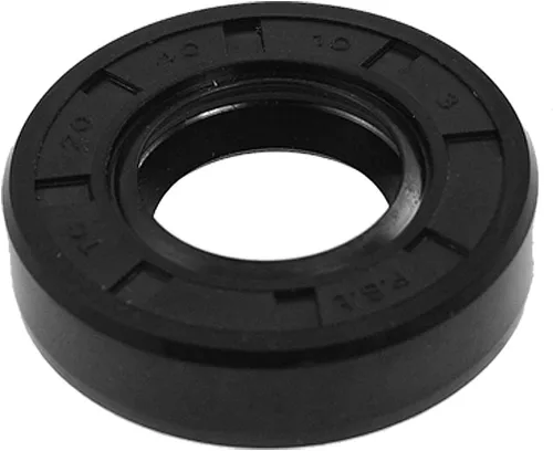 Miniatura 58 de uxcell Caucho doble de los labios del sello de aceite del eje rotatorio métrico 49.2x82.0x16.4 ft m TC, negro
