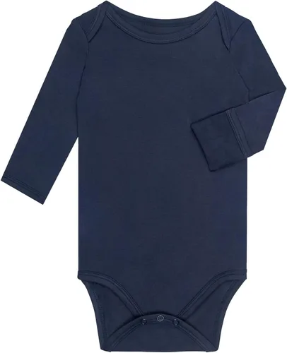 Miniatura 2 de Body de bebé con puños de manopla, body de bambú, pijama de manga larga para niño y niña