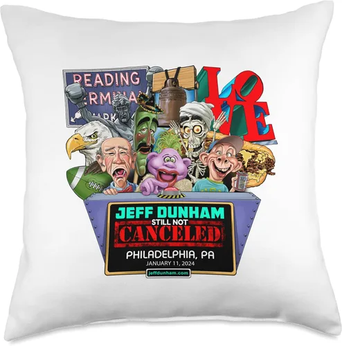 Miniatura 5 de Jeff Dunham Philadelphia, PA (2024) Almohada de tiro