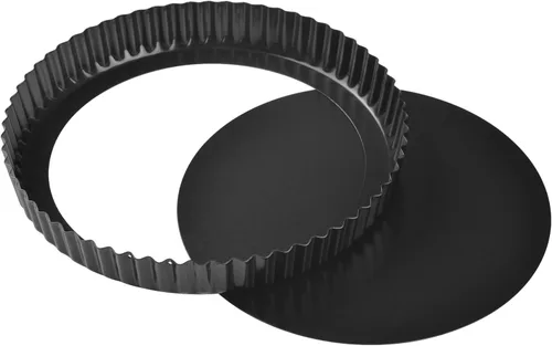 Miniatura 11 de Sartén rectangular para tartas de 13 pulgadas con parte inferior suelta extraíble, antiadherente, oblongo para hornear en horno (dorado champán)