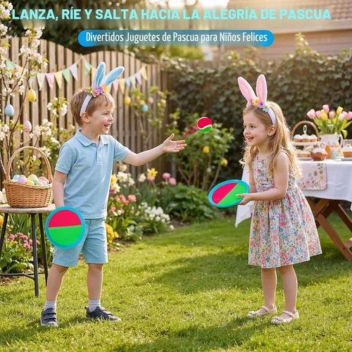 Miniatura 3 de Ayeboovi Juego de lanzar y atrapar, juguetes al aire libre para niños, patio, playa, camping, juguetes para niños de 3, 4, 5, 6, 7, 8, 9, 10 años