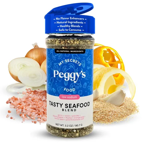Miniatura 15 de My Secrets Peggy's Food OMG Mezcla de Condimentos para Aves – Mezcla Perfecta de Hierbas y Especias – Con Sal Rosa del Himalaya – 3.5 Oz/99.2 g