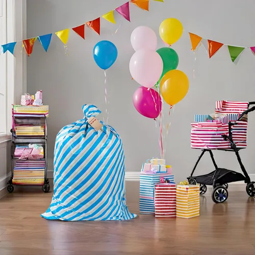 Miniatura 2 de Bolsa de regalo extra grande para regalos, bolsas de regalo de ducha para niños, bolsa de regalo de bebé jumbo para envoltura de bodas, cumpleaños