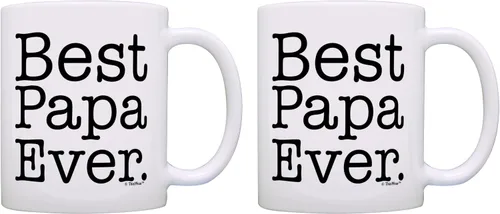 Miniatura 8 de ThisWear Taza de café de cerámica con asa para el Día del Padre, regalo de cumpleaños, 11 oz