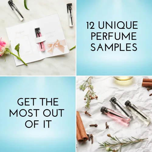 Miniatura 6 de Tradeberry Juego de muestras de perfume de diseñador de gama alta para mujer, paquete de 12 muestras de perfume para mujer