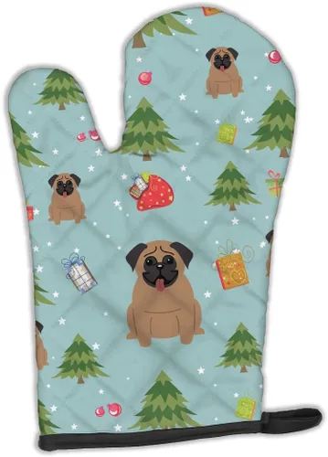 Miniatura 170 de Caroline's Treasures BB2732OVMT Dog House Collection Border Collie - Guante de horno grueso resistente al calor para sartenes calientes y horno