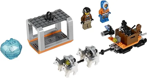 Miniatura 4 de LEGO City Artic helicóptero grúa 60034 juguete para armar (suspendido por el fabricante)