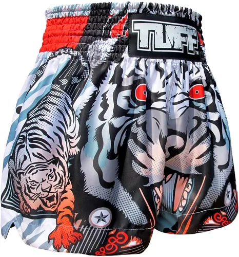 Miniatura 3 de Tuff Sport Muay Thai Shorts Boxing Tiger MMA Training Trunks