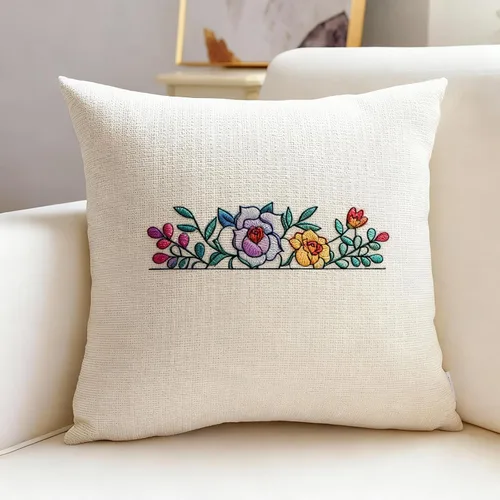 Miniatura 5 de 114 patrones de bordado solubles en agua, papel de punto con diseños de letras florales, hoja de transferencia soluble para estabilizador de costura