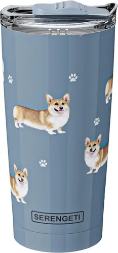 Miniatura 21 de SERENGETI Schnauzer - Vaso aislado al vacío de acero inoxidable de 20 onzas con tapa a prueba de derrames, impresión 3D, taza de viaje aislada
