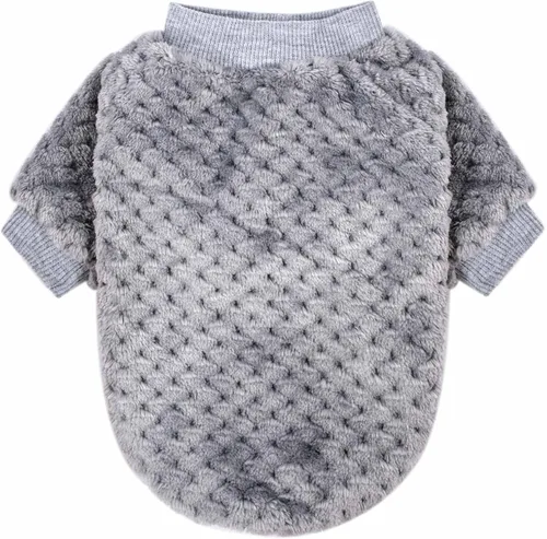 Miniatura 3 de Suéter para perro, paquete de 2 o 3 suéteres para perros pequeños y medianos o gatos, ropa cálida de franela suave para perros hembras o niños