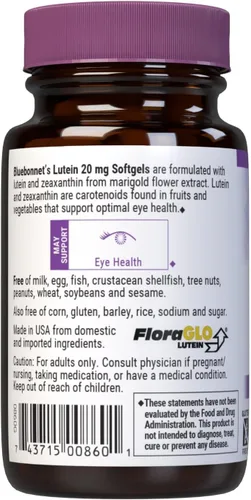 Miniatura 3 de BLUEBONNET LUTEÍNA NUTRICIONAL 20 mg