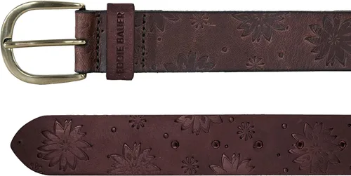 Miniatura 2 de Eddie Bauer Cinturones de cuero casuales para mujer con hebilla de metal duradera