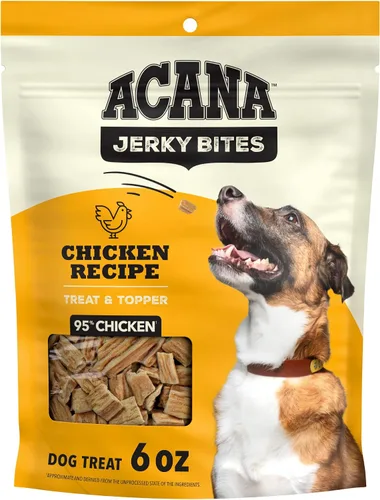 Miniatura 10 de ACANA Chewy Strips Golosinas para Perros de Ingredientes Limitados Receta de Salmón con Soporte para Piel, Pelaje y Digestivo Bolsa de 4oz