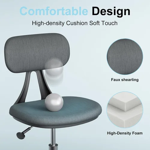 Miniatura 3 de Silla de dibujo con rueda de gravedad de bloqueo automático, silla de escritorio de pie ajustable en altura, taburete de dibujo alto, con respaldo