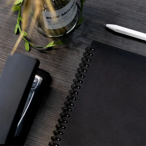 Miniatura 5 de DSTELIN Cuaderno en espiral en blanco, paquete de 3, tapa blanda, libro de bocetos, 100 páginas / 50 hojas, 7.5 pulgadas x 5.1 pulgadas, 100GSM