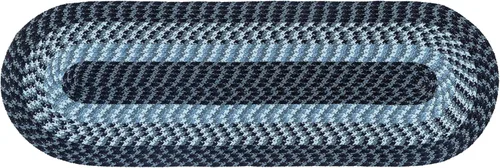 Miniatura 54 de La colección Better Trends Alpine Braid es una alfombra reversible para interiores duradera y resistente a las manchas 100% polipropileno