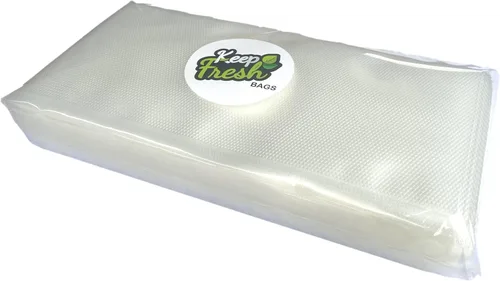 Miniatura 4 de Keep Fresh - Bolsas selladoras al vacío de 8 x 12 pulgadas, tamaño de cuarto de galón, 3.5 mil en relieve, almacenamiento de alimentos, cocción al