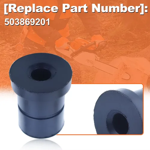 Miniatura 3 de 503869201 Kit de limitador de movimiento de goma para motosierra Husqvarna 340 345 350 351 353 357 359 455 460 461