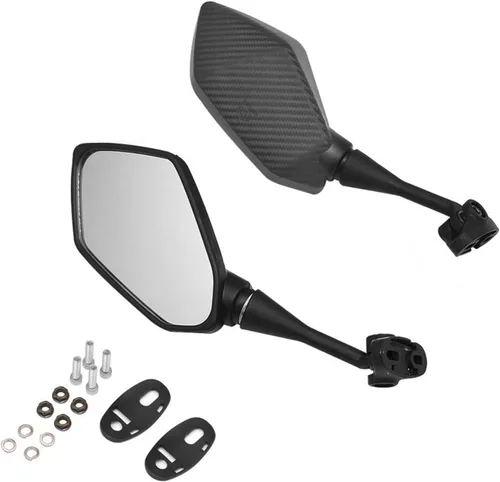 Espejos laterales de motocross, espejo retrovisor de motocross, accesorios de motocicleta, espejo Cafe Racer para Honda CBR600 para Kawasaki
