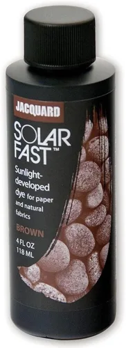 Jacquard Solarfast película transparente para impresoras Marrón
