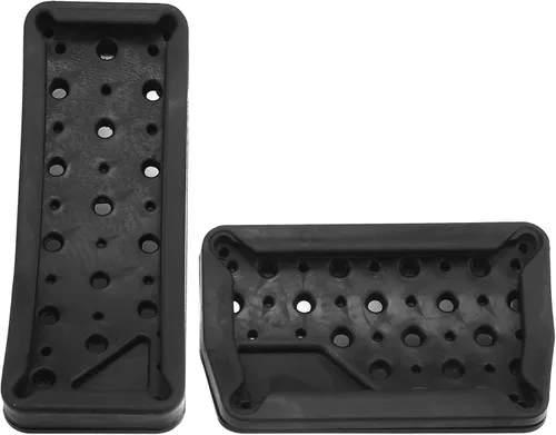 Miniatura 7 de X AUTOHAUX 1 juego de pastillas de pedal de freno de acelerador de gas para Jeep Grand Cherokee para Dodge Durango 2011-2021 negro
