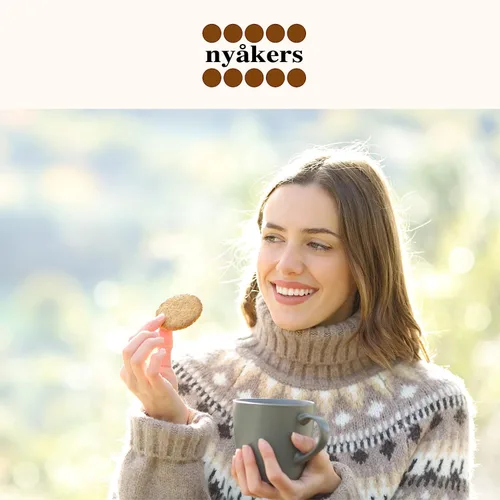 Miniatura 7 de Nyakers Pepparkakor Snaps de jengibre sueco, originales, famosas y antiguas galletas de jengibre tradicionalmente horneadas en Suecia desde 1952