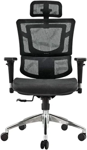Miniatura 5 de Commercial Ergonomic High Back Executive Mesh Chair, with Adjustable Lumbar Support, Headrest and 3D Armrests(D)