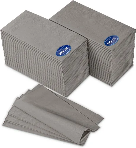 Miniatura 45 de Servilletas desechables rojas de 3 capas, 125 unidades, servilletas de papel para cócteles y fiestas para bodas, cumpleaños, bares y eventos, hechas
