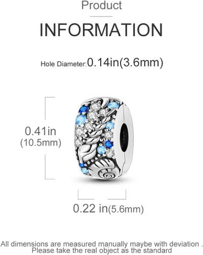 Miniatura 114 de Hapour Dijes de plata de ley 925 para pulseras, collar, joyería europea, colgante de cuentas para mujeres y madres