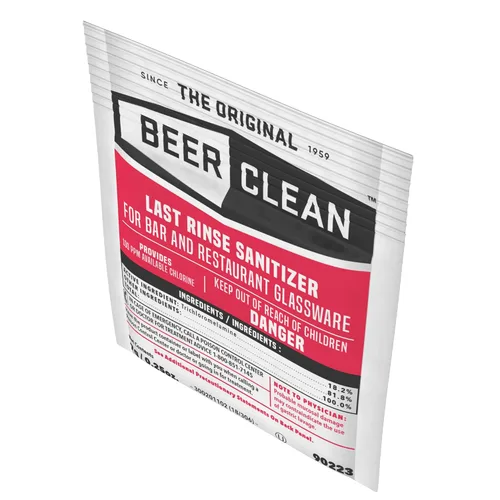 Miniatura 5 de Diversey-90223 Beer Clean Last Rinse - Desinfectante de vidrio, paquete de polvo de 0.25 onzas (paquete de 100)