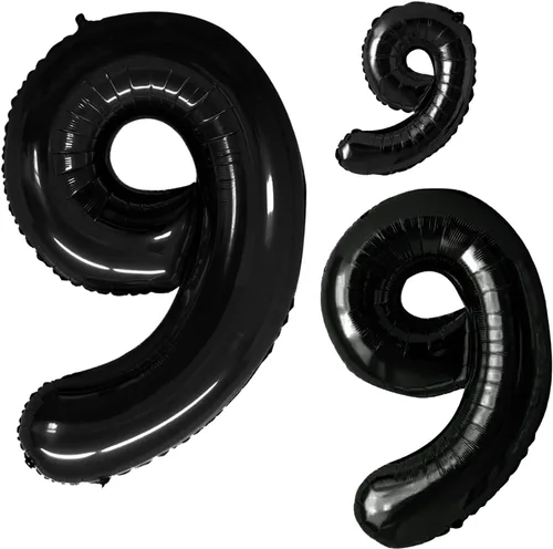 Miniatura 104 de Goer, conjunto de globos de papel aluminio para decoraciones de cumpleaños, globos de las letras de feliz cumpleaños y de números Oro
