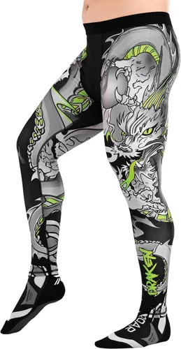 Miniatura 47 de Roar MMA - Pantalones de compresión para entrenamiento de gimnasio