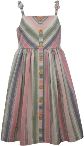 Miniatura 3 de Bonnie Jean Girl's Dress - Spring Summer Sundress Striped Dress for Baby, Toddler and Little Girls