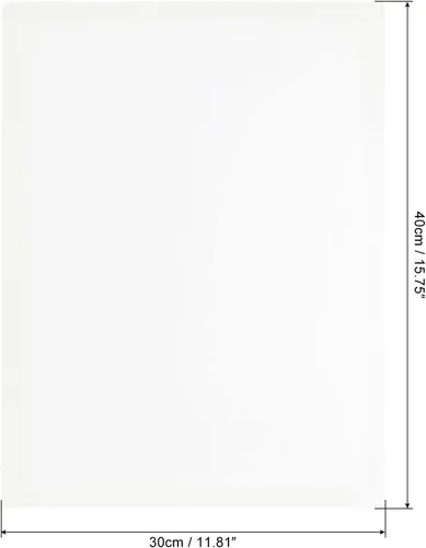 Miniatura 2 de PATIKIL Lienzos de pintura para pintura, paquete de 3 paneles rectangulares de madera de 12 x 16 pulgadas, paneles de arte en blanco estirados